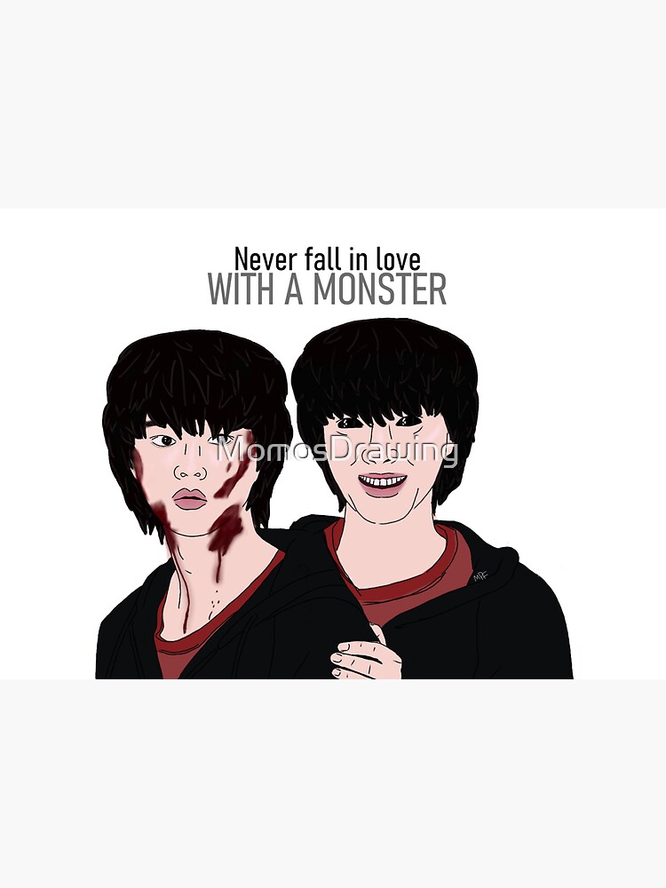 "kdrama Sweet home" Sticker for Sale by MomosDrawing | Redbubble