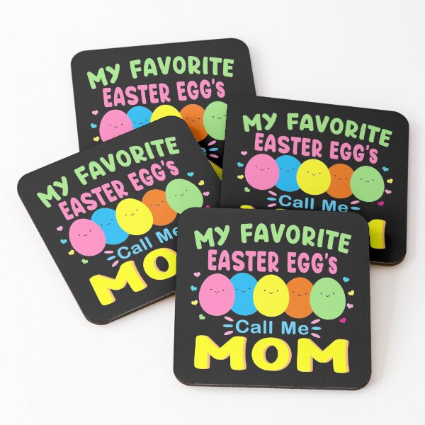 Item preview, My Favorite Easter Eggs Call Me Mom Funny Holiday Bunny designed and sold by MAXXEXCHANGE.