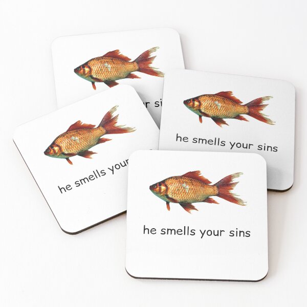 Item preview, he smells your sins designed and sold by IMakeZeroSense.