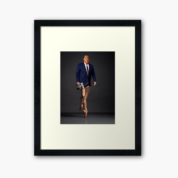 Artikel-Vorschau von Präsident Donald Trump als Balletttänzer, designt und verkauft von KALEIDOSCOPE UK.