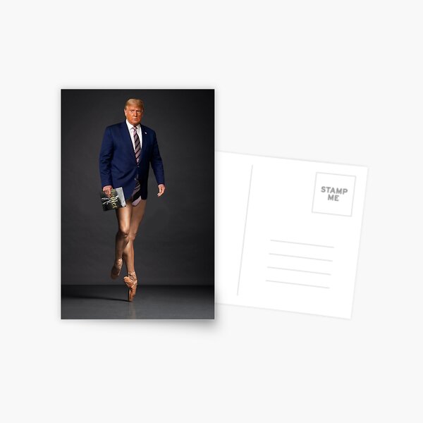 Item preview, President Donald Trump as a Ballet Dancer designed and sold by KALEIDOSCOPE UK.