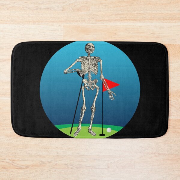 Item preview, Golf skeleton illustration designed and sold by luisraultg.