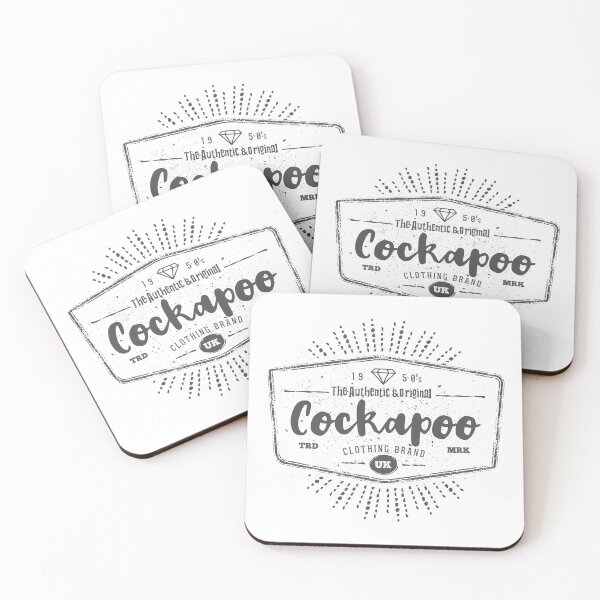 Item preview, Vintage Cockapoo (dark grey) designed and sold by CarpenterPhoto.