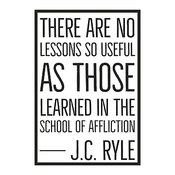 Artwork thumbnail, JC Ryle Quotes - Affliction by HalpinDesign
