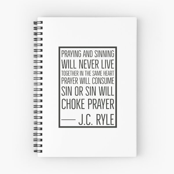 Item preview, JC Ryle Quotes - Praying designed and sold by HalpinDesign.