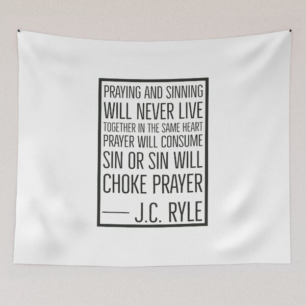 Item preview, JC Ryle Quotes - Praying designed and sold by HalpinDesign.