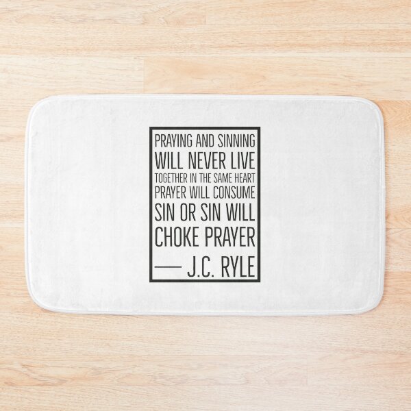Item preview, JC Ryle Quotes - Praying designed and sold by HalpinDesign.