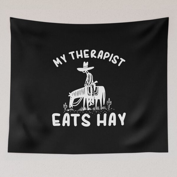 Item preview, My Therapist Eats Hay - Gift For Horseback Riders Horse designed and sold by ohmier.