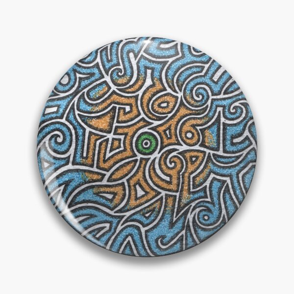 Item preview, Circle - yellow and blue designed and sold by StudioBogArt.