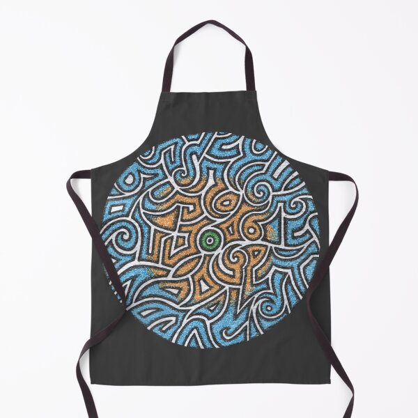Item preview, Circle - yellow and blue designed and sold by StudioBogArt.