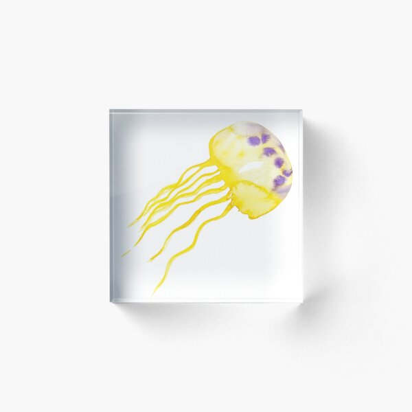 Jelly Fish Acrylic Block