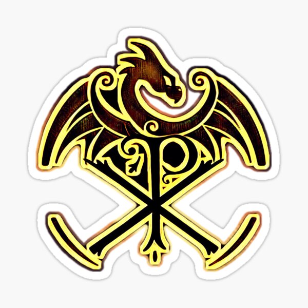 Holy Dragons - Christian Scaly Sticker