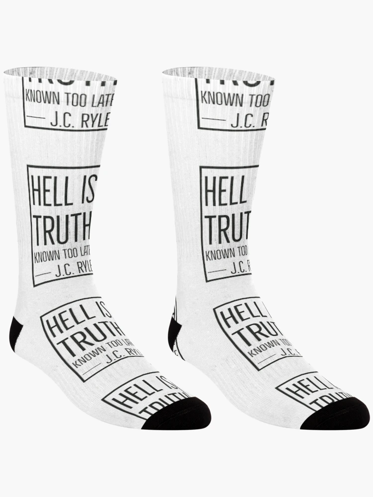 Thumbnail 3 of 5, Socks, JC Ryle Quotes - Truth designed and sold by HalpinDesign.