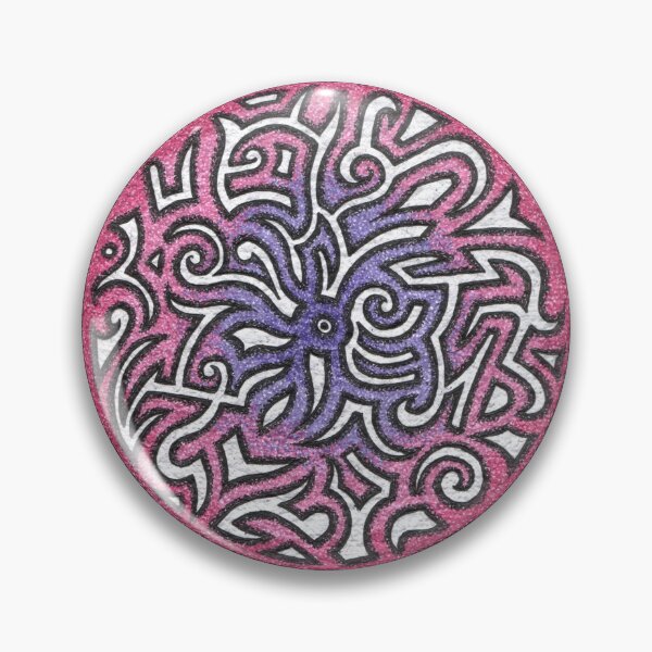 Item preview, Circle - purple and pink designed and sold by StudioBogArt.