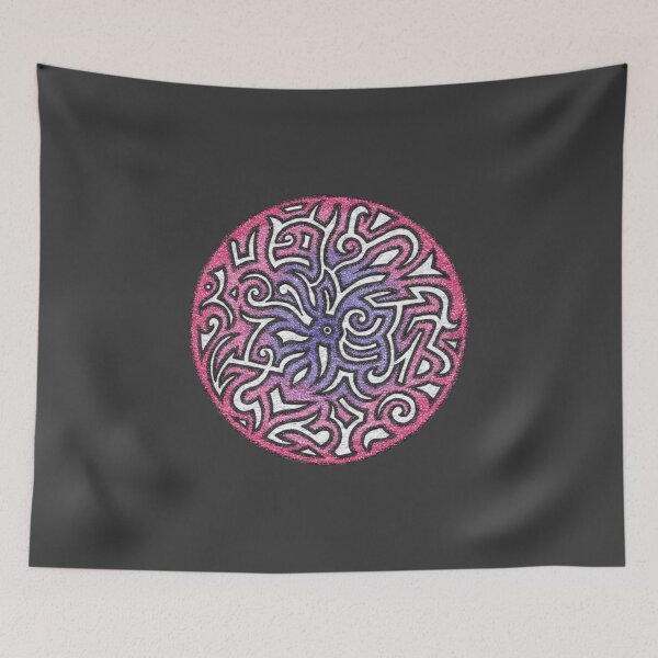 Item preview, Circle - purple and pink designed and sold by StudioBogArt.
