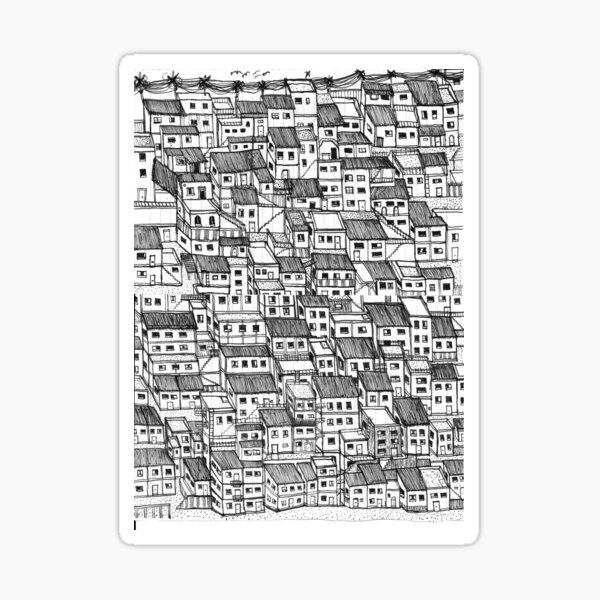 Item preview, Favela designed and sold by luckyturtles.