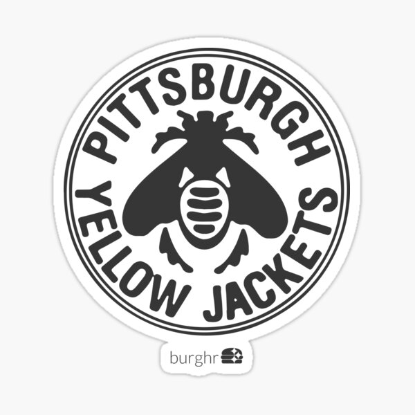Pittsburgh Yellow Jackets Sticker for Sale by burghr