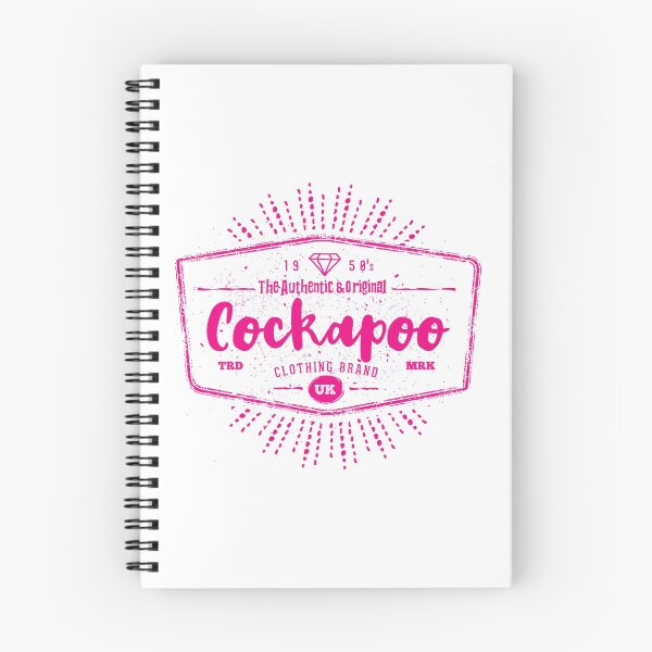 Item preview, Vintage Cockapoo (bright pink) designed and sold by CarpenterPhoto.