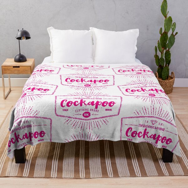 Item preview, Vintage Cockapoo (bright pink) designed and sold by CarpenterPhoto.