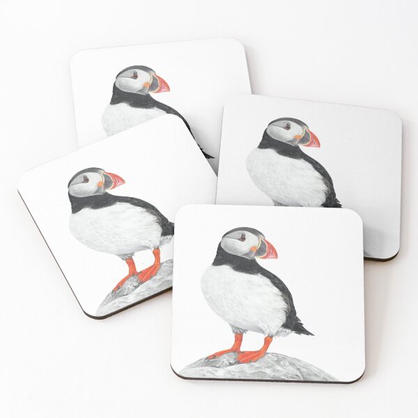 Item preview, Puffin pastel art designed and sold by IslesArt.