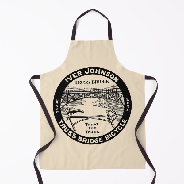 Item preview, Vintage retro Iver Johnson Truss Bridge bicycle ad designed and sold by aapshop.