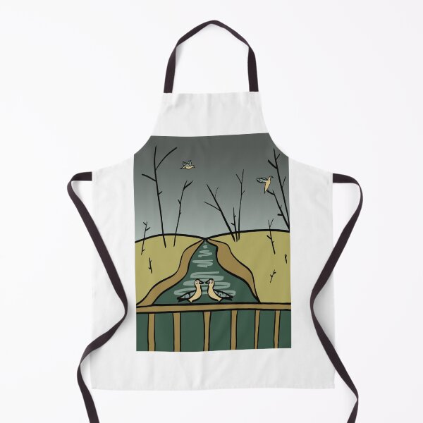 Item preview, river with birds background designed and sold by Gamelof.