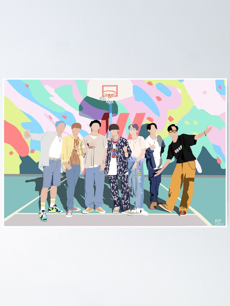 Bts We Are Bulletproof the Eternal Poster // Bts Poster // A4 