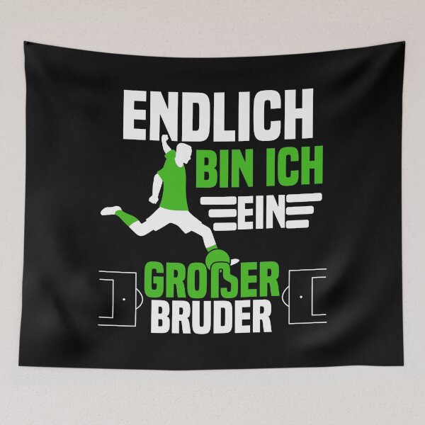 Artikelvorschau, Endlich bin ich ein großer Bruder entworfen und verkauft von noahs-shop.