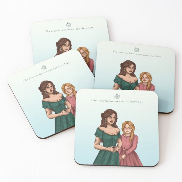 Item preview, Lysandra and Evangeline quote print designed and sold by DoodlingLenn.