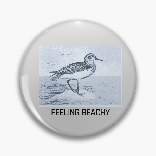 Item preview, Feeling beachy sandpiper designed and sold by headtrackerart.
