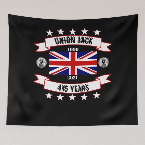 Item preview, Union Jack flag UK birthday anniversary designed and sold by InsomniaMerch.