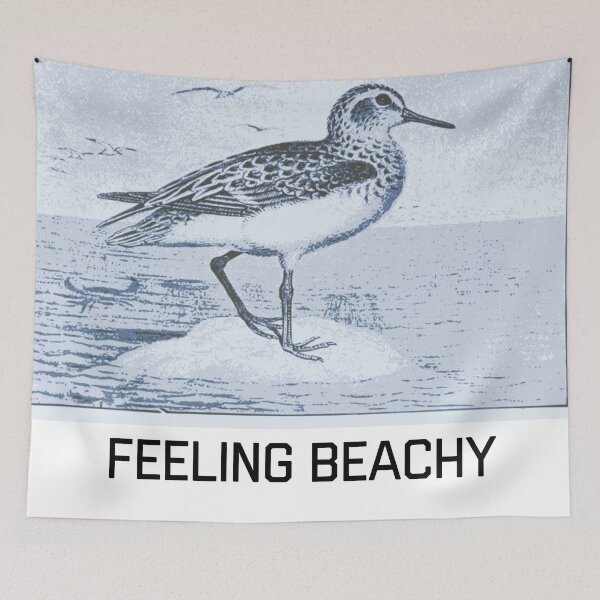 Item preview, Feeling beachy sandpiper designed and sold by headtrackerart.