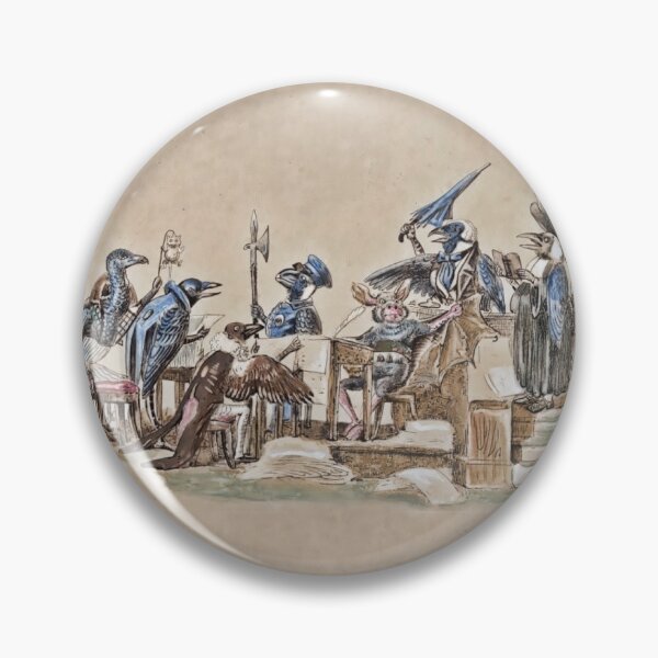 Item preview, Crows in Council: Mardis Gras float design, 1873 designed and sold by ebrawne.