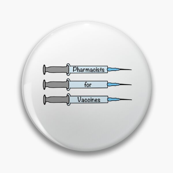 Item preview, Pharmacists for Vaccines designed and sold by The Curious Med Student.