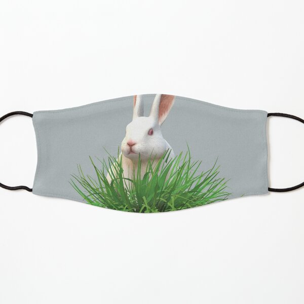 white rabbit Kids Mask