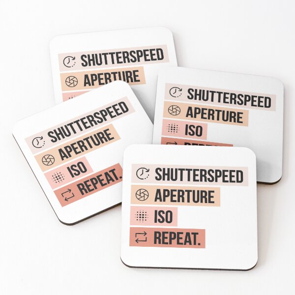 Item preview, Shutterspeed, Aperture, ISO, Repeat Photograph Quote designed and sold by Fotografille.