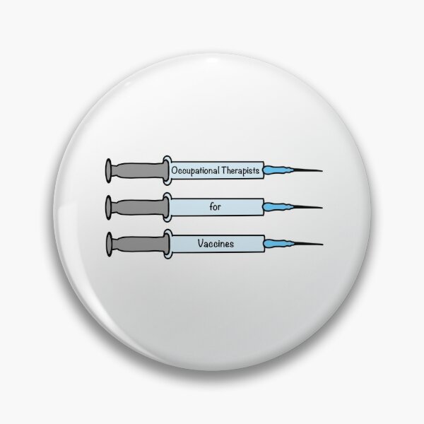 Item preview, Occupational Therapists for Vaccines designed and sold by The Curious Med Student.