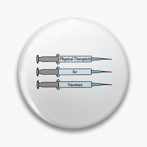 Item preview, Physical Therapists for Vaccines designed and sold by The Curious Med Student.
