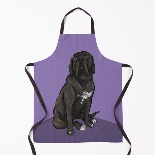 Item preview, English Mastiff | Black Brindle | Purple Background | Cute Dog Art designed and sold by shirinsart.