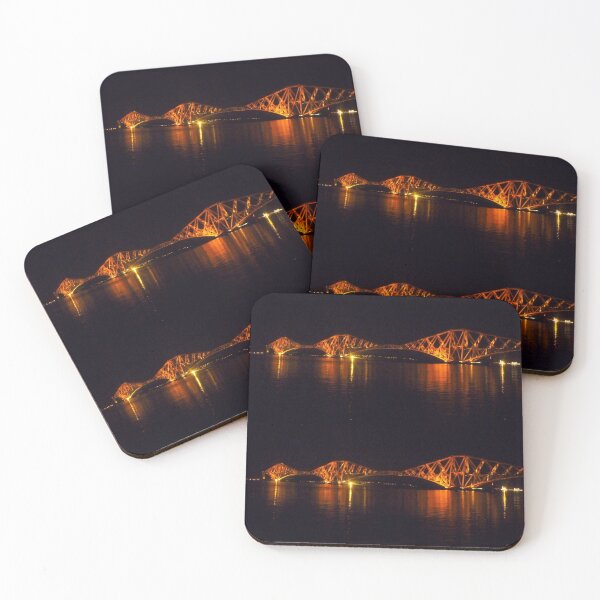 Item preview, Forth Bridge at night designed and sold by angel1.