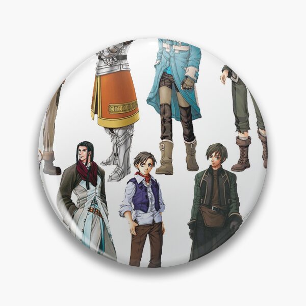 Item preview, Suikoden Boys Character Set designed and sold by sincefunk.