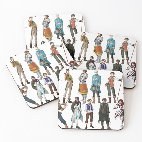 Item preview, Suikoden Boys Character Set designed and sold by sincefunk.