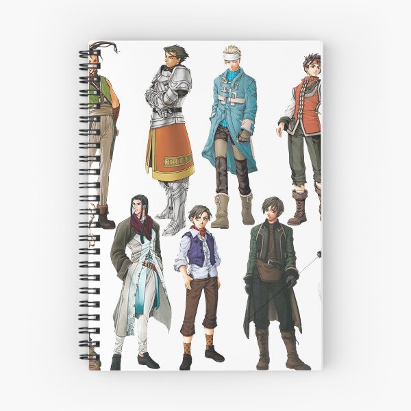 Item preview, Suikoden Boys Character Set designed and sold by sincefunk.