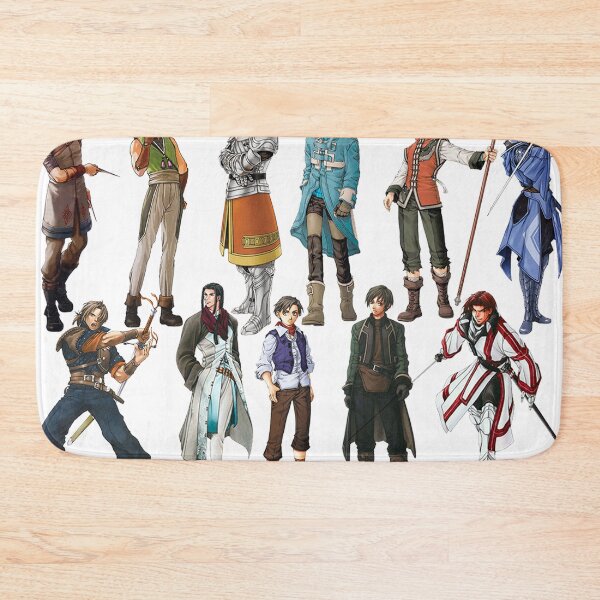 Item preview, Suikoden Boys Character Set designed and sold by sincefunk.