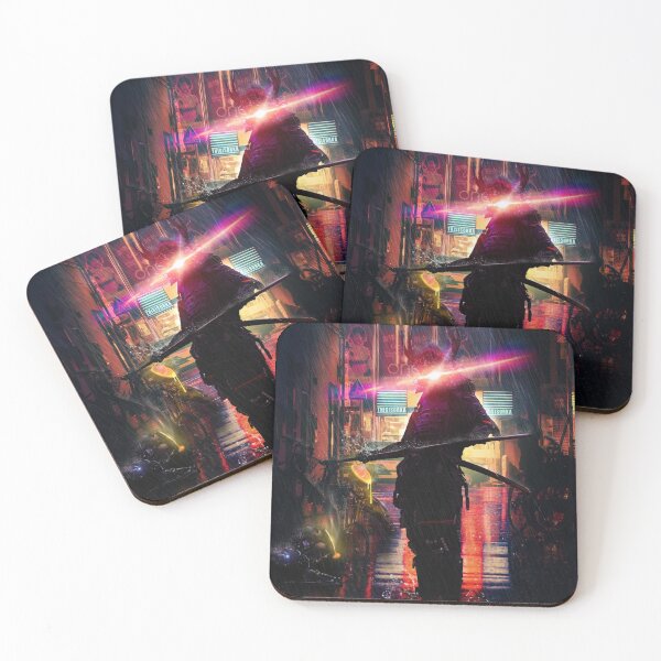 Item preview, Neon Samurai designed and sold by BorneowithLove.
