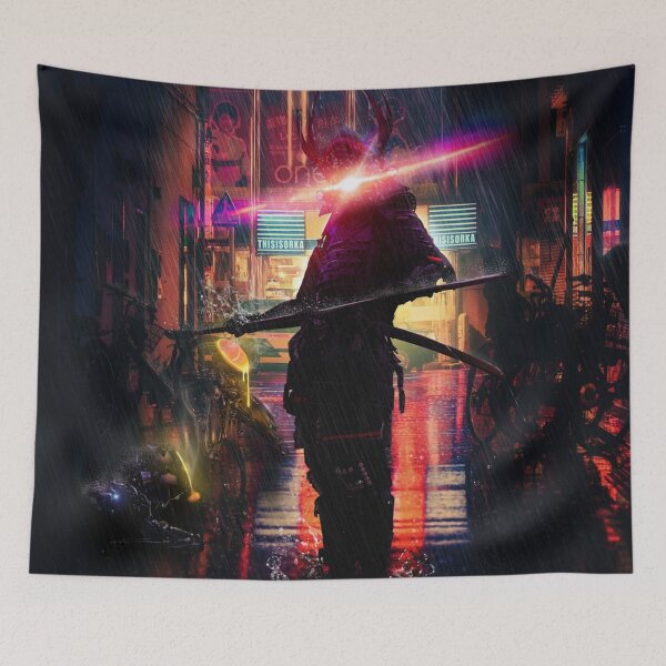 Item preview, Neon Samurai designed and sold by BorneowithLove.