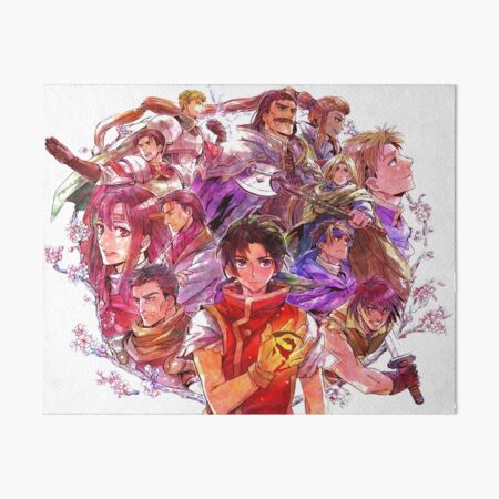 Artikel-Vorschau von Suikoden-Charaktere, designt und verkauft von sincefunk.