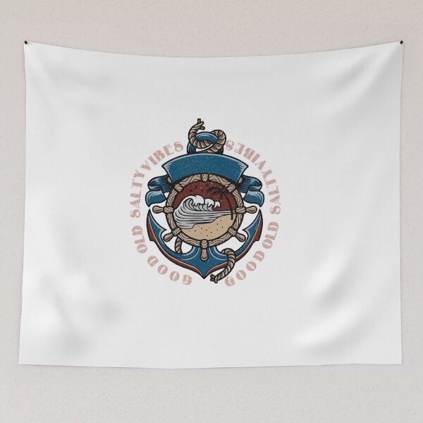 Item preview, Good Old Salty Vibes-Nautical designed and sold by surfcrowd.