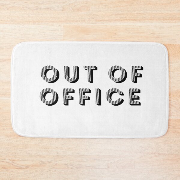 Item preview, Out of Office, Vacation, No Email , Type Design designed and sold by popcultutrenerd.