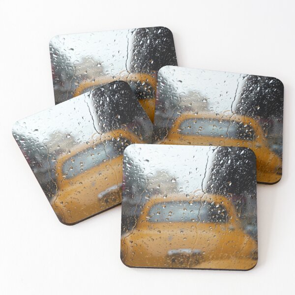 Item preview, Kolkata cab, unique in the city, on a rainy day, wall art, print, personalised gifts, custom printed gifts,  designed and sold by CameraDesign.